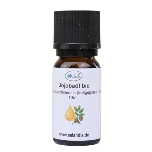 Sala Jojobaöl kaltgepresst BIO für Baby & Kind in Glasflasche 1 L EU Organic