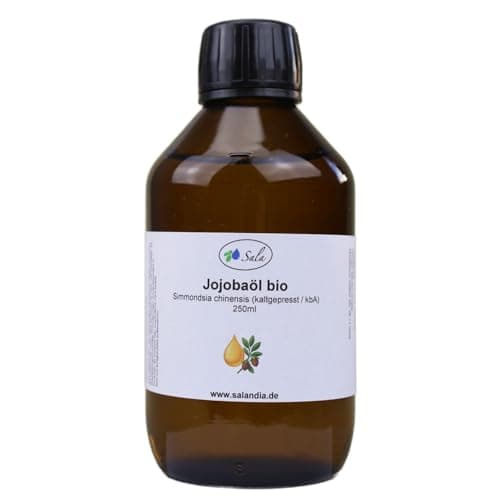 Sala Jojobaöl kaltgepresst BIO für Baby & Kind in Glasflasche 1 L EU Organic