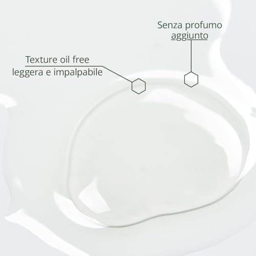 La Saponaria Niacinamid + Zink Anti-Alterungscreme für Fettige Haut mit Aknen und Vergrößerten Poren 30ml