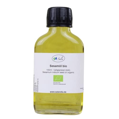 Sala Jojobaöl kaltgepresst BIO für Baby & Kind in Glasflasche 1 L EU Organic
