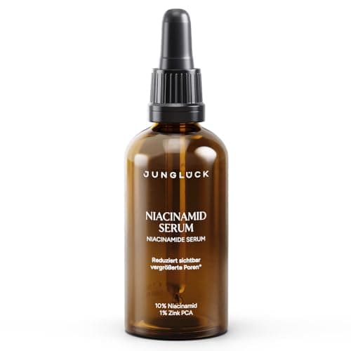 JUNGLÜCK - Anti-Aging-Niacinamide-Serbium 10% Niacinamid 1% Zink - Haut Reinigung & Pickel Bekämpfung