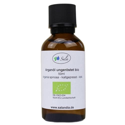 Sala Jojobaöl kaltgepresst BIO für Baby & Kind in Glasflasche 1 L EU Organic