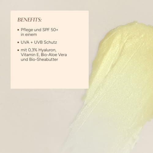JUNGLÜCK Transparenter Hyaluron Lippenbalsam - Vegan und getönt mit dezentem Vanilleduft
| JUNGLÜCK Hyaluron Lippenbals