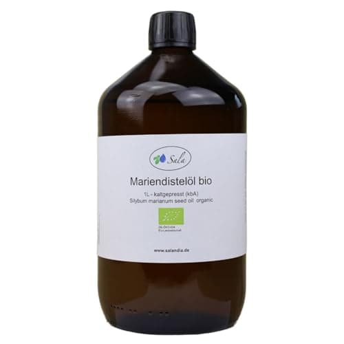Sala Jojobaöl kaltgepresst BIO für Baby & Kind in Glasflasche 1 L EU Organic
