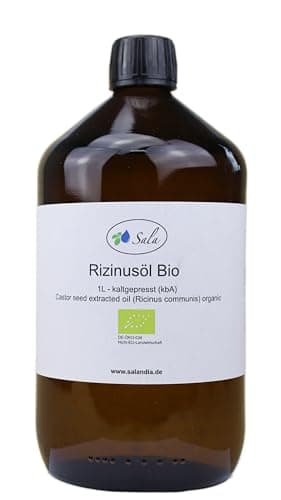 Sala Jojobaöl kaltgepresst BIO für Baby & Kind in Glasflasche 1 L EU Organic