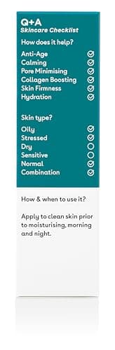 Azelainsäure-Serum Q+A mit porenminimierendem Zink-PCA & Antioxidantien für frische und glatte Haut (30ml)  
Azelainsäur