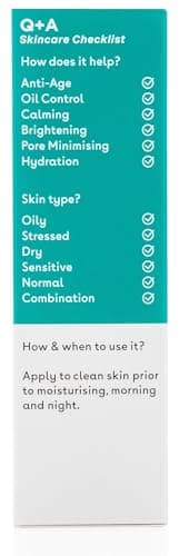 Azelainsäure-Serum Q+A mit porenminimierendem Zink-PCA & Antioxidantien für frische und glatte Haut (30ml)  
Azelainsäur