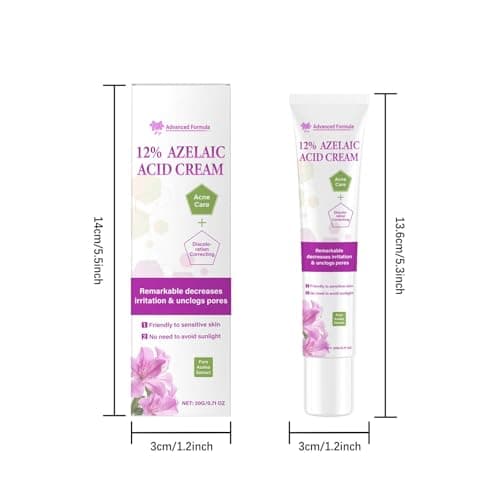 12% Azelainsäure Serum für Gesicht, Hautfettabbau und glatte Haut
| Hyaluronsäure Serum & Niacinamid für gesunderes Ges