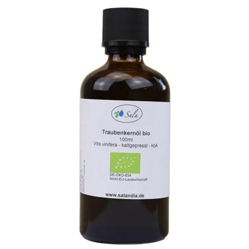 Sala Jojobaöl kaltgepresst BIO für Baby & Kind in Glasflasche 1 L EU Organic