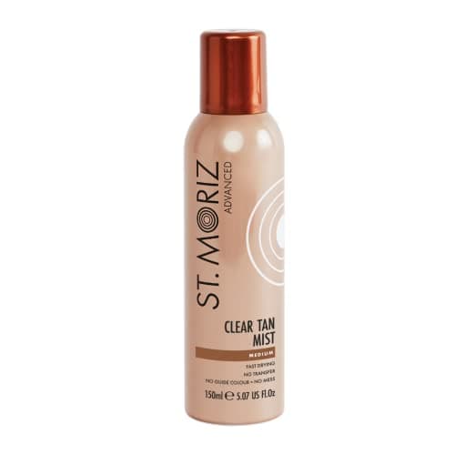 ST. MORITZ Selbstbräuner Face Mist - Für ein sanftes Bronzieren des Gesichts, ideal für tägliche Verwendung - Mit Pflanz