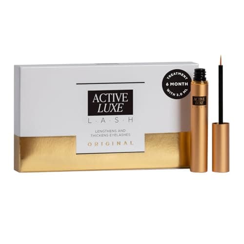 Active Luxe Wimpernserum - Schnelles Wachstum & Dichte Wimpern OHNE Hormone - Vegan & Klinisch Getestet - 1,5 ml  
Activ