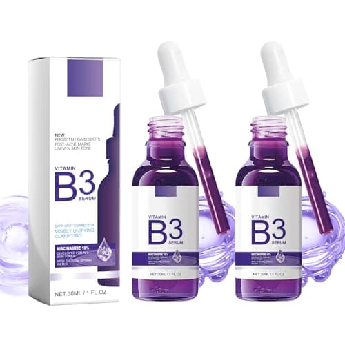 B3 Niacinamid Serum Für Das Gesicht – Minimiert Poren Und Strafft Mit Hyaluronsäure | Feuchtigkeitsserum Für Ein Pralles