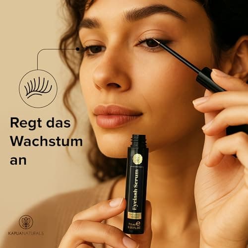 BIO Wimpernserum Wachstum TESTSIEGER • HORMONFREI • 7,5ml • Naturkosmetik Made in Germany
BIO Wimpernserum Wachstum TEST
