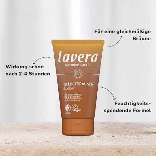 Lavera Selbstbräuner Lotion - natürliche Körperbräune - feuchtigkeitsspendend - vegan - Naturkosmetik - 125 ml