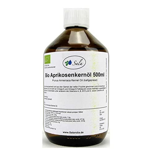 Sala Jojobaöl kaltgepresst BIO für Baby & Kind in Glasflasche 1 L EU Organic