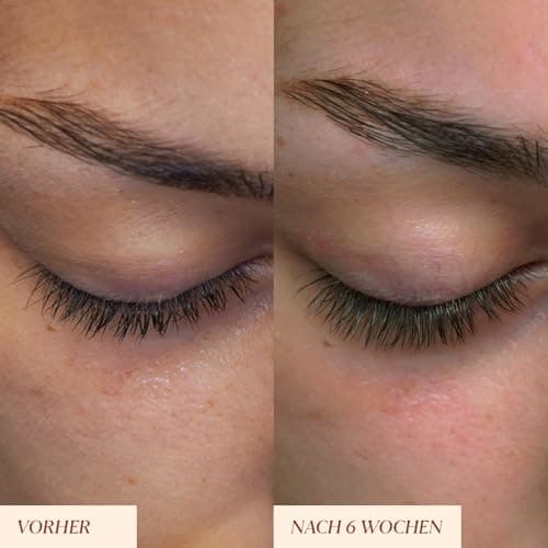 JUNGLÜCK Peptide Wimpernserum Ohne Hormone - Vegan | Für lange und dichte Wimpern | Wachstumserum mit 5-fach Wirkkomplex
