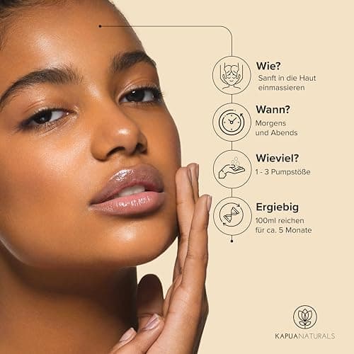 Bio Niacinamide Serum Hochdosiert für reife Haut 100ml • 10% Niacinamide + 1% Zink • Verkleinert Poren & verringert Flec