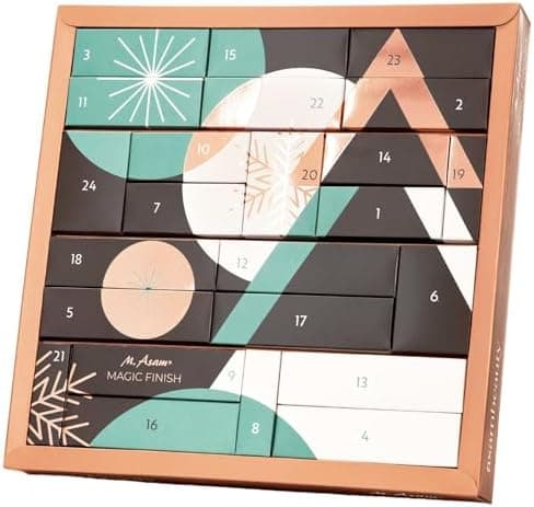 M. Asam MAGIC FINISH Adventskalender 2025 - 24 Beauty-Überraschungen im Wert von 212 € für Frauen am Weihnachtsmarkt