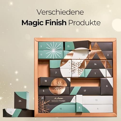 M. Asam MAGIC FINISH Adventskalender 2025 - 24 Beauty-Überraschungen im Wert von 212 € für Frauen am Weihnachtsmarkt
