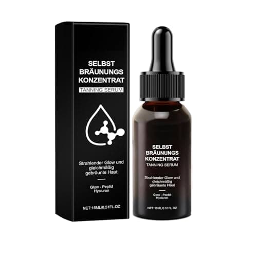 Selbstbräunungskonzentrat Flüssiges Selbstbräuner Serum für natürliche Bräune beim Mixen mit Gesichtsbehandlungen - 15ML