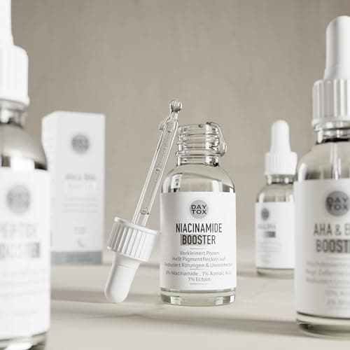 DAYTOX Hochdosierter Niacinamid Booster Gesichtsserum - reduziert Pigmentflecken & Rötungen - für alle Hauttypen - 20ml
