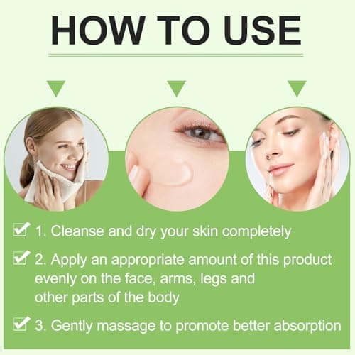 100% Rein Aloe Vera Feuchtigkeitscreme - 100ml für Beruhigende Hautpflege nach Sonnenbad, Natürliche Aloe-Creme für Gesi