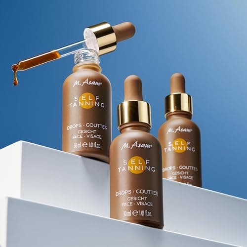 M. Asam SUN Self Tanning Drops 30 ml - Flüssiges Selbstbräuner-Konzentrat für individuelle Intensität & streifenfreies E