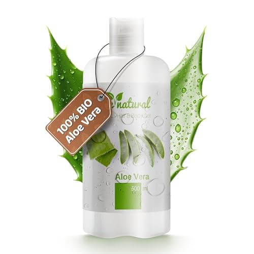 Bio Aloe Vera Gel Haare & Körper 2in1 | Made in Germany | Biologisches Aloe Vera Haar- und Körpergel 100 % Bio  
Bio Alo