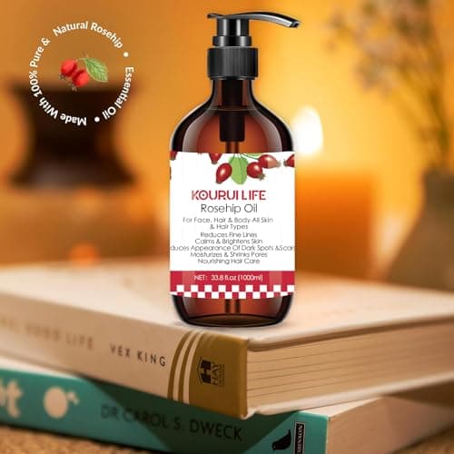 Jojobaöl Bio 1L - Hautpflege-Öl für Gesicht, Körper, Haare und Bart - 100% Rein und NatürlicheÖlös für natürliche Haut-