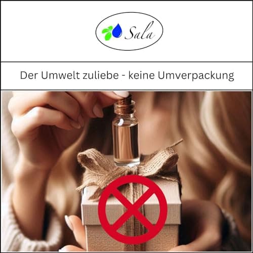Sala Jojobaöl kaltgepresst BIO für Baby & Kind in Glasflasche 1 L EU Organic