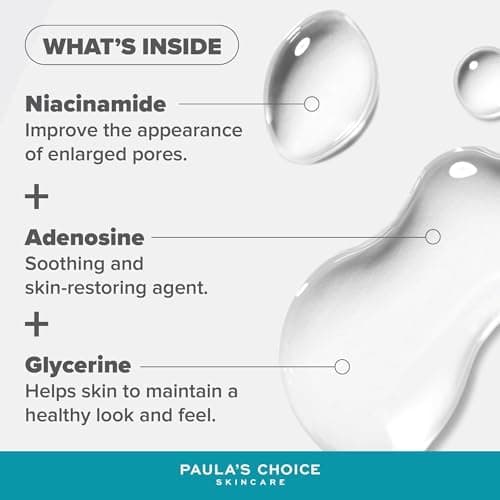 Paula's Choice SKIN BALANCING Gesichtswasser - Verkleinert die Poren - Bekämpft Unreine & Mitesser - mit Niacinamid - fü