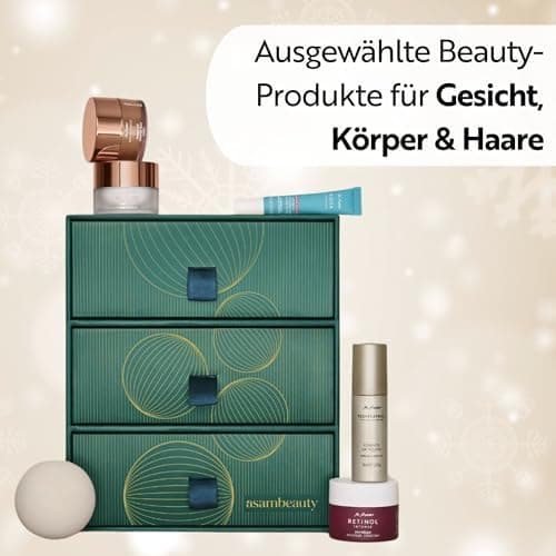 M. Asam MAGIC FINISH Adventskalender 2025 - 24 Beauty-Überraschungen im Wert von 212 € für Frauen am Weihnachtsmarkt