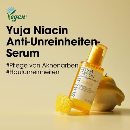 SOME BY MI Yuja Niacin Anti Blemish Serum - 10% Niacinamid & Vitamin C - Für reife Frauen - Perfekter für Nacht- & Morge