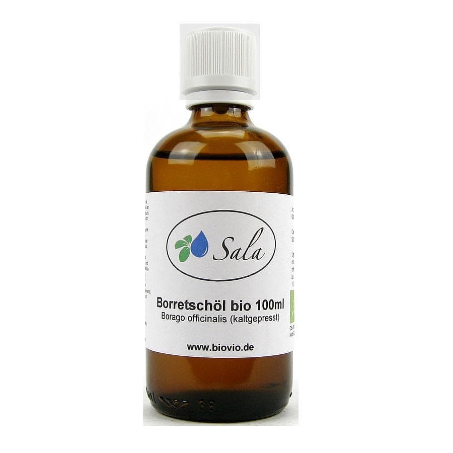 Sala Jojobaöl kaltgepresst BIO für Baby & Kind in Glasflasche 1 L EU Organic
