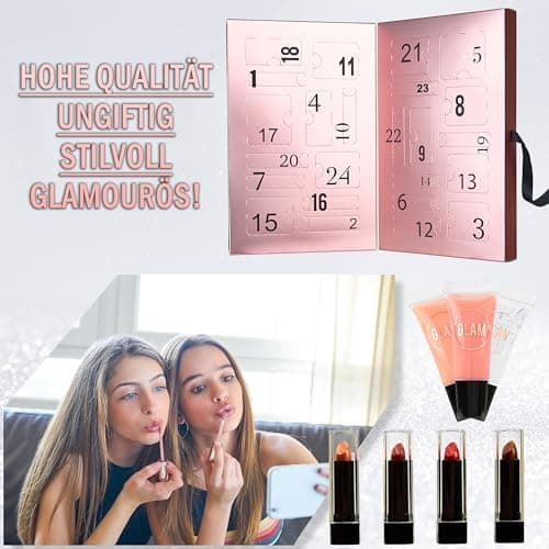 KreativeKraft Adventskalender 2025 Für Frauen Als Teenager Geschenkidee Für Mädchen Fokus Auf Hautpflege Und Beauty Schm