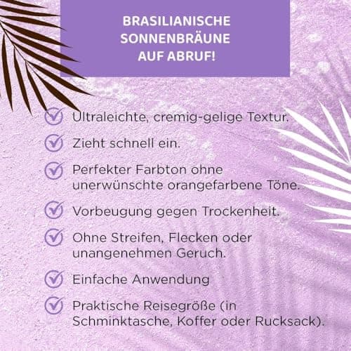 Eveline Cosmetics Brazilian Body Selbstbräunungs-Tropfen für aktive Frauen - Outdoor Aktivität & Sonnenschutz
| Eveline