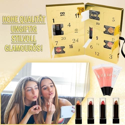 KreativeKraft Adventskalender 2025 Für Frauen Als Teenager Geschenkidee Für Mädchen Fokus Auf Hautpflege Und Beauty Schm