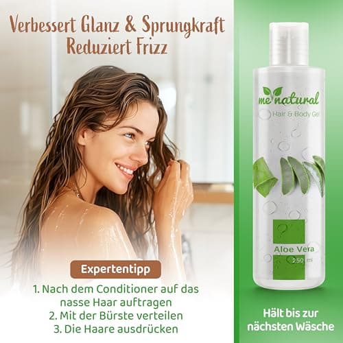 Bio Aloe Vera Gel Haare & Körper 2in1 | Made in Germany | Biologisches Aloe Vera Haar- und Körpergel 100 % Bio  
Bio Alo
