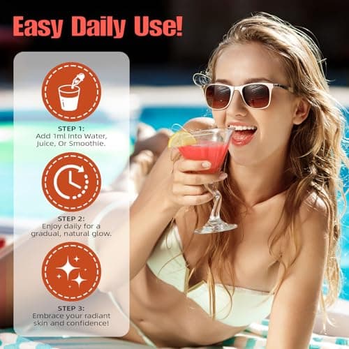 **Self Tanning Drops Für Eine Natürliche Bräune, 60ml, Sicher Und Langanhaltend, Für Alle Hauttypen, Selbstbräuner-Trop