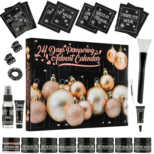 KreativeKraft Adventskalender 2025 Für Frauen Als Teenager Geschenkidee Für Mädchen Fokus Auf Hautpflege Und Beauty Schm