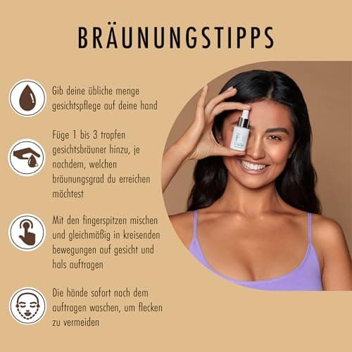 ST. MORITZ Selbstbräuner Face Mist - Für ein sanftes Bronzieren des Gesichts, ideal für tägliche Verwendung - Mit Pflanz