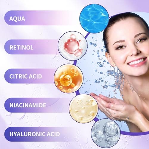 B3 Niacinamid Serum Für Das Gesicht – Minimiert Poren Und Strafft Mit Hyaluronsäure | Feuchtigkeitsserum Für Ein Pralles