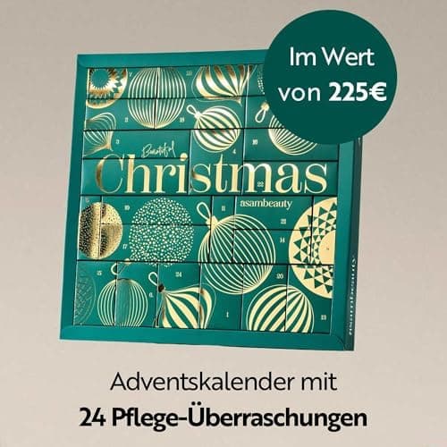 M. Asam MAGIC FINISH Adventskalender 2025 - 24 Beauty-Überraschungen im Wert von 212 € für Frauen am Weihnachtsmarkt