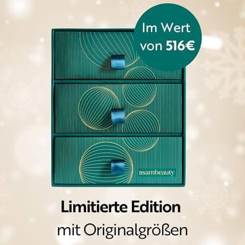 M. Asam MAGIC FINISH Adventskalender 2025 - 24 Beauty-Überraschungen im Wert von 212 € für Frauen am Weihnachtsmarkt