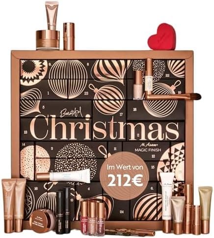 M. Asam MAGIC FINISH Adventskalender 2025 - 24 Beauty-Überraschungen im Wert von 212 € für Frauen am Weihnachtsmarkt