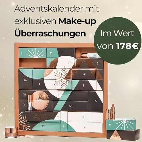 M. Asam MAGIC FINISH Adventskalender 2025 - 24 Beauty-Überraschungen im Wert von 212 € für Frauen am Weihnachtsmarkt