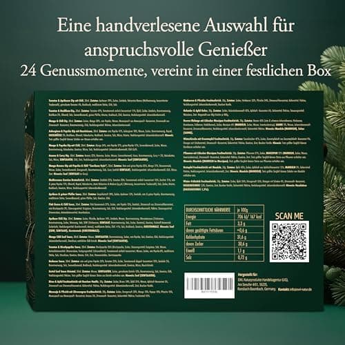 Adventskalender vegane Aufstriche 2025 für Vegane
| Adventskalender mit 24 köstlichen vegанen Aufstrichen als Geschenks