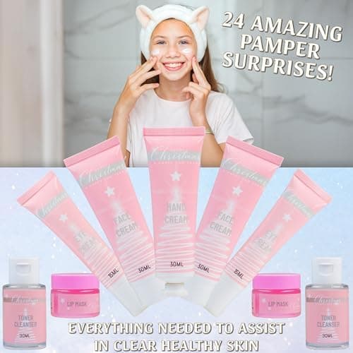 KreativeKraft Adventskalender 2025 Für Frauen Als Teenager Geschenkidee Für Mädchen Fokus Auf Hautpflege Und Beauty Schm