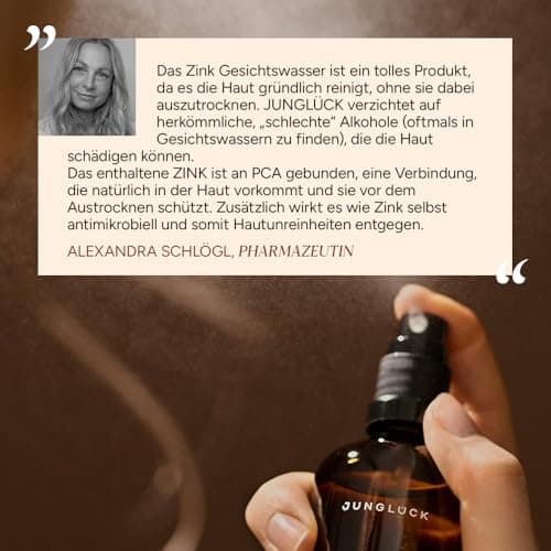 JUNGLÜCK Bye Bye Pickel Kombi - Unreinheiten reduzieren & Haut klaren | Geschenkset für Jugendliche | Passend für jedesc