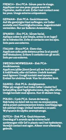 Azelainsäure-Serum Q+A mit porenminimierendem Zink-PCA & Antioxidantien für frische und glatte Haut (30ml)  
Azelainsäur